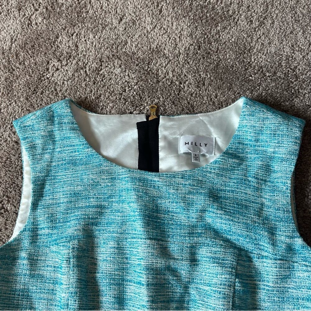 Milly Women's 6 Tank Top Dress. - Picture 3 of 6